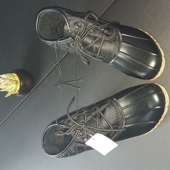 SJB Denton Black/Black Rain Booties 9M - Picture 6 of 7